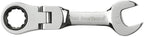 GEARWRENCH 10 Pc. 12 Pt. Stubby Flex Head Ratcheting Combination Wrench Set, Metric - 9550