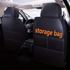 5 Car Seat Cover Set Full PackaCar Seat Cushion PU Leather Car Seat Cover Universal Car Seat Cover Full Set Compatible With Five-seat Models