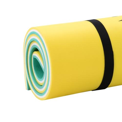 9x6 FT super larfloating mat, suitable for lakes, swimming pools, oceans, beaches, vacations, water sports