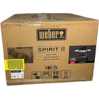 Spirit II E-310 3-Burner Liquid Propane Grill - Black