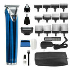 Wahl  Steel Lithium Ion 2.0+ Slate Beard Trimmer for Men - Electric ...