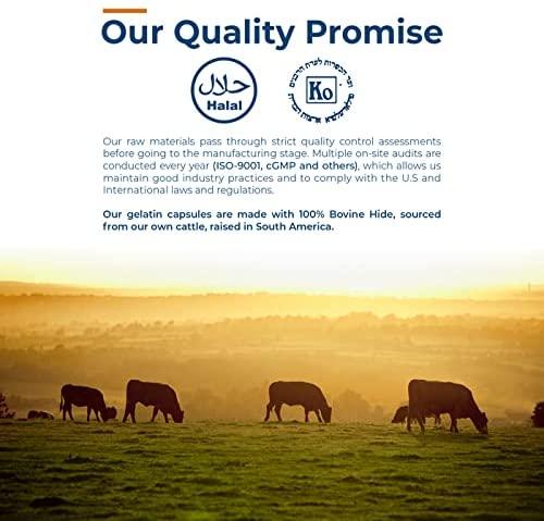 Capsuline - Size 1 Clear Empty Gelatin Capsules - 50000 Count - Manufactured in North & South America - Kosher & Halal Certified - Pill Capsules