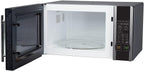 Magic Chef 1.1 Cu. Ft. 1000W Countertop Microwave Oven with Stylish Door Handle, Black