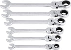 Hand Tools Set Hand Tool Set 12 Pcs Ratche Wrench Set Torque Socket Spanner 8-19mm Ratcheting Wrench Spanners Garafor Auto Car Repair Tools (Size : Fixed Head)