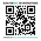 WestMatte Black Keyed Entry Door Lever with Square Rose