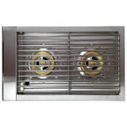 Turbo -In Propane Gas Double Side Burner With Lid