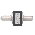 Satin Nickel Privacy Bed/Bath Door Lever Set