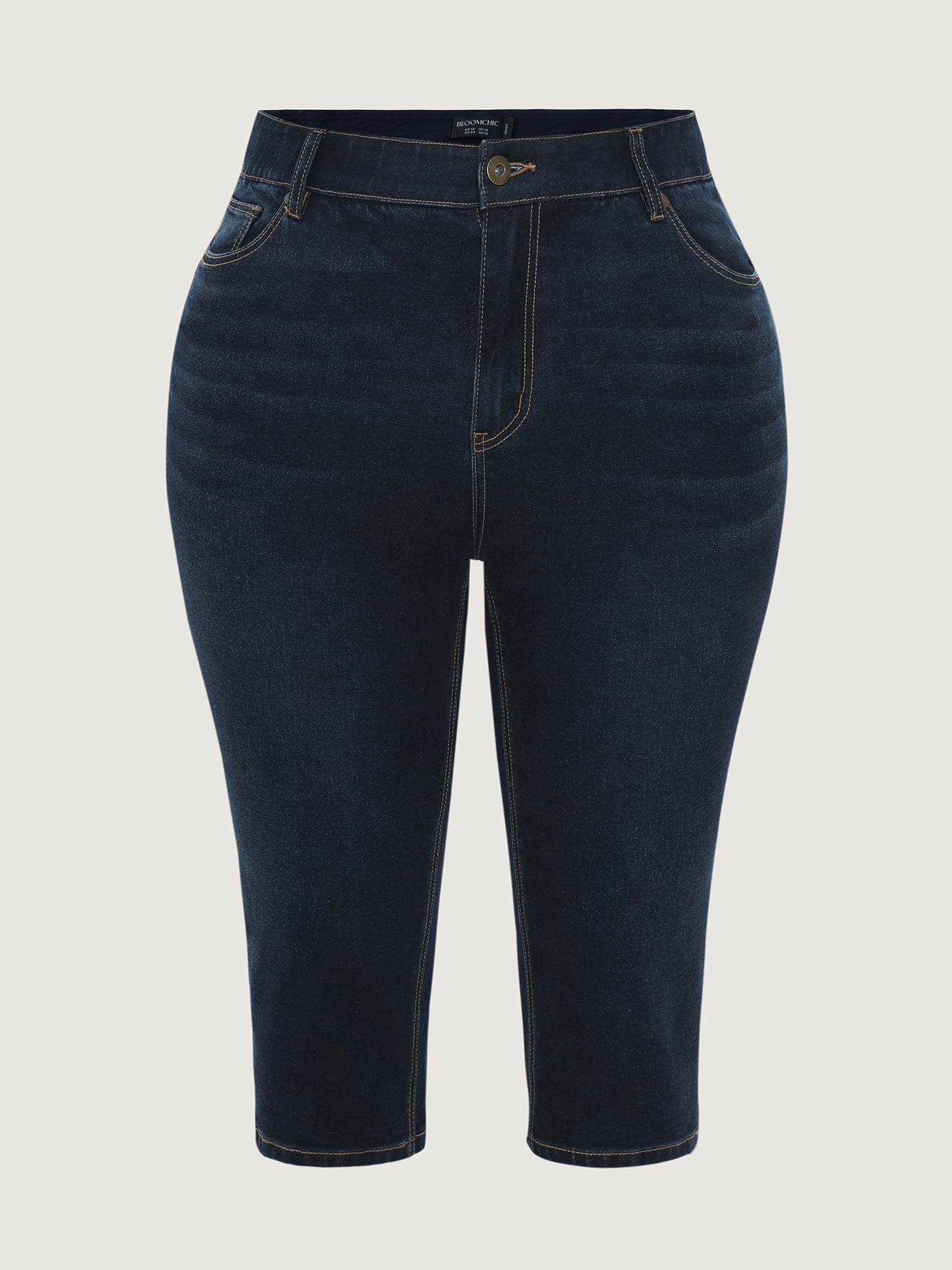 Stretchy Cropped Skinny-Fit Jeans