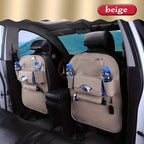 1pc Car Back Seat Organizers, StoraPockets Kick Mats Car Back Seat Protectors Tissue Boxcup Holder Laptop Table Car Eating Tray For ParOnly