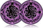 2PCS Car Cup Holder Coasters for Sailor Moon, 2.75" Sailor Moon Funny Car Accessories Anime Car Coasters Auto Interior Insert Coasters by FLYEEGO