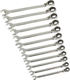 Blackhawk By Proto BW-1450 12 Point Metric Reversible Ratcheting Combination Wrench Set, 12-Piece