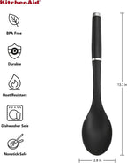 KitchenAid Classic Basting Spoon, One Size, Black 2