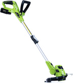 Earthwise LSTM2012-4 20-Volt 12-Inch Cordless String Trimmer/Mower, Black