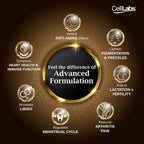 CellLabs CLASSaaNTA Sheep Placenta Live Stem Cell | Immunity Booster | Brain Memory Vitamins | Skin Beauty Anti Aging Formula | 2 Months Supply