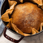 Staub Cast Iron 9-qt Round Cocotte - Grenadine, Made in France