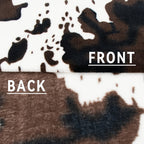 1pc Soft and Warm Cow Print Blanket - Plush Fleece Flannel Throw for All-Season Comfort - Perfect for Daughters, Adults, Students, and Teens