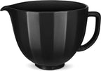 KitchenAid 5 Quart Black Shell Ceramic Bowl