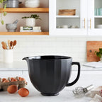 KitchenAid 5 Quart Black Shell Ceramic Bowl