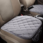 1pc / 3 Pcs Car Seat Cushion, Non-Slip Rubber Bottom With StoraPouch,Premium Comfort Memory Silk Cotton, Car Seat Pad Universal