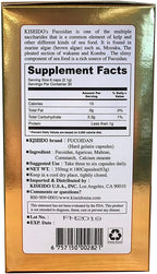 Kiseido Pure Fucoidan 300mg Enhanced with Agaricus Mushroom 40mg Capsule Optimized Immune Support Health Supplement 180 Count