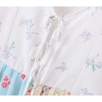 bohemian patchwork maxi dress