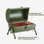 Barbecue Grill Portable Steel Durable Outdoor Travel CooCamping Accessories