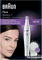 Face 810 Facial Epilator Facial Cleansing Brush Micro-Oscillat
