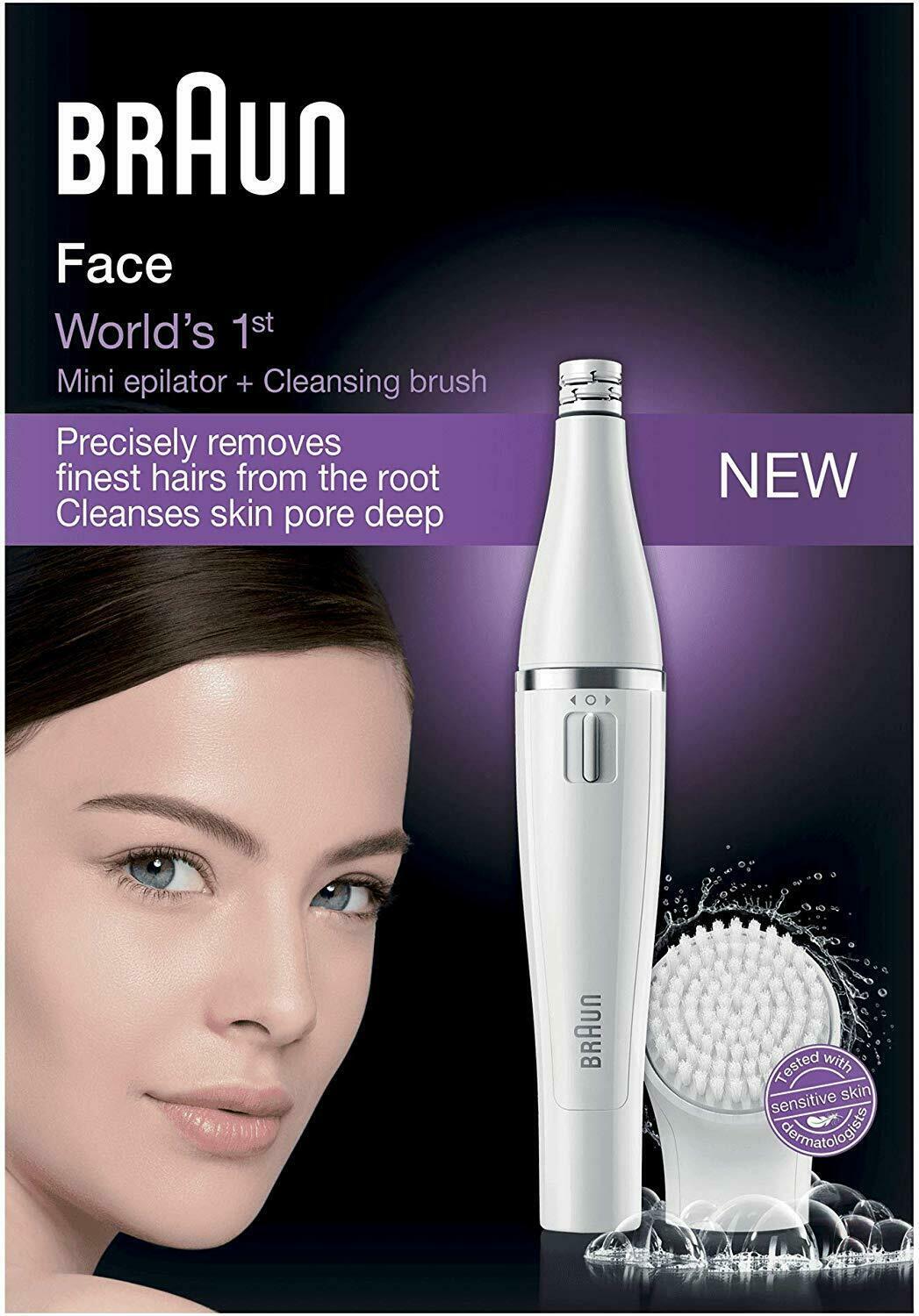 Face 810 Facial Epilator Facial Cleansing Brush Micro-Oscillat