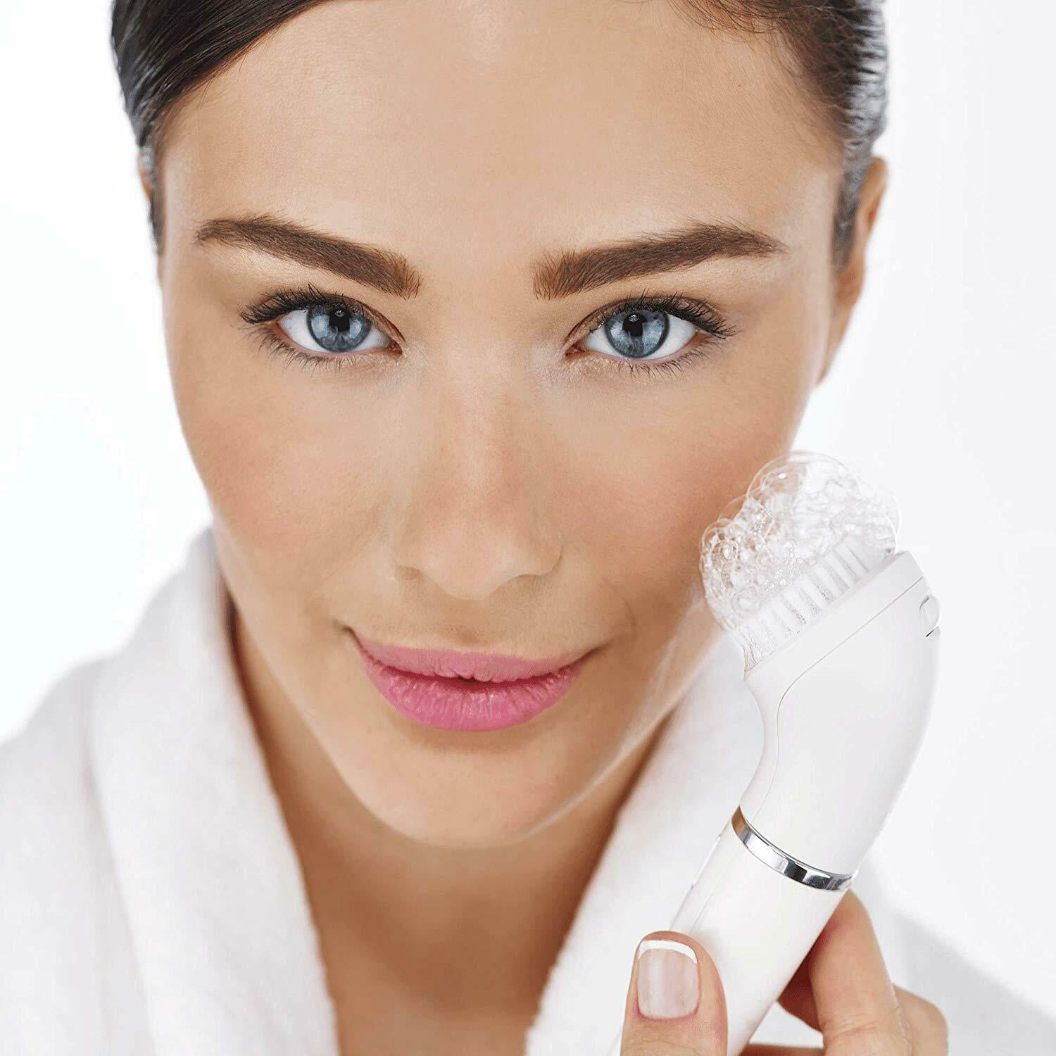 Face 810 Facial Epilator Facial Cleansing Brush Micro-Oscillat