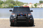Police Cop Car SUV 12v-Dual Motor Electric Power Ride On Car with Remote Control