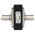 Accent Satin Nickel PassaHall/Closet Door Lever with Camelot Trim