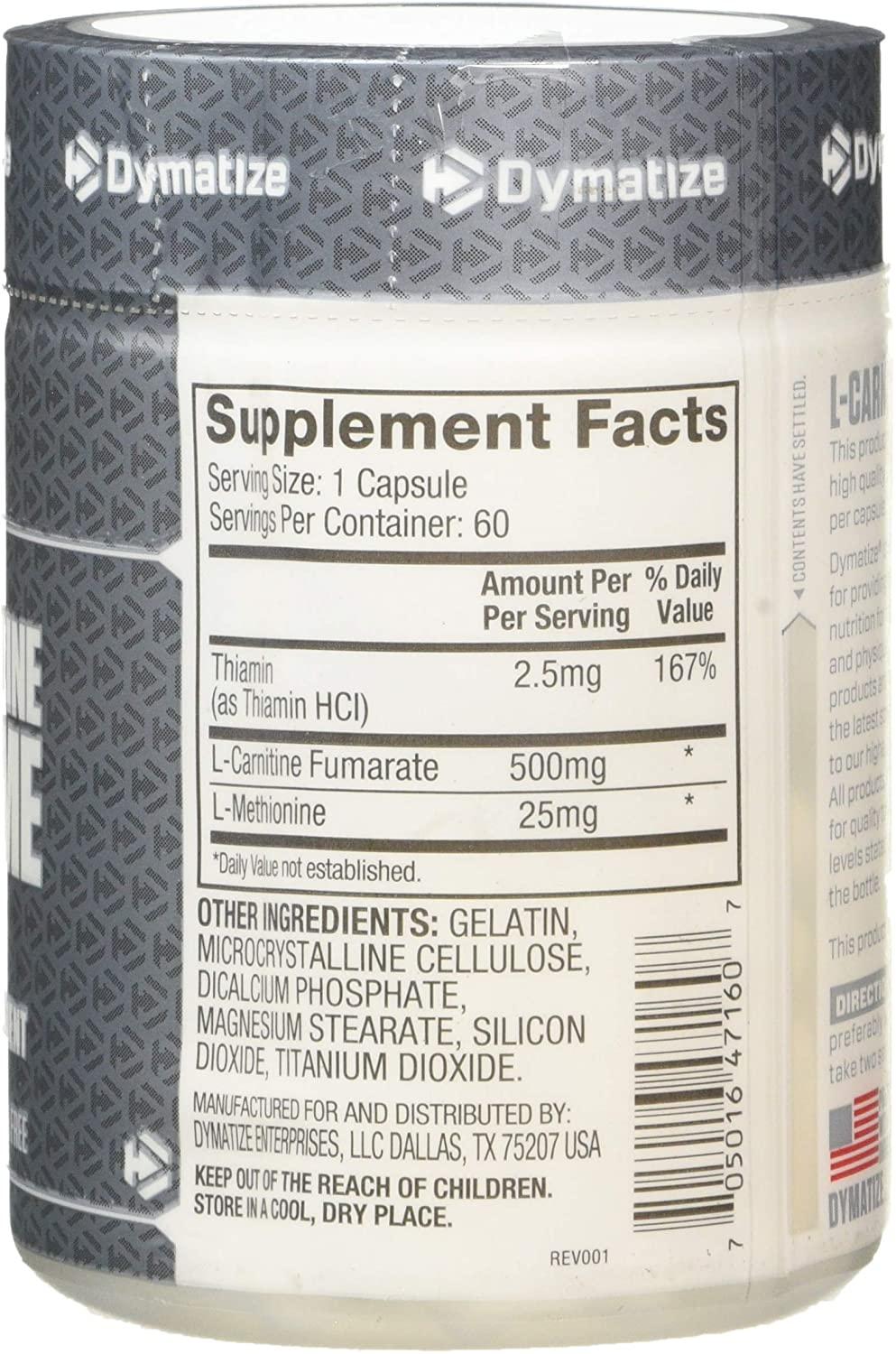 DYMATIZE L-Carnitine Xtreme 60 caps