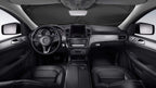 Magnelex Car Windshield Sunshade with Bonus Steering Wheel Cover Sun Shade. Reflective Polyester Blocks Heat and Sun. Foldable Sun Shield That Keeps Your Vehicle Cool (Large 63 x 33.8 in)