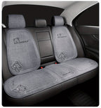 Car seat cartoon cute four seasons pad car butt pad simple car pad car seat pad back row non-slip breathable seat cover  car accessories