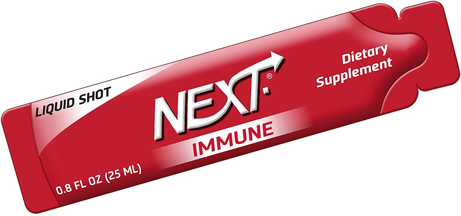 NEXT Immune Support Vitamin C Liquid Shot, 15 Count - Pack of 30