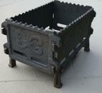 Mangal Russian Shashlyk BBQ Cast Iron Brazier Portable Barbeque Grill 17kg/37LB