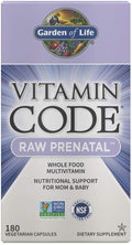 Vitamin Code Raw Prenatal 180 Caps [Pack of 3]