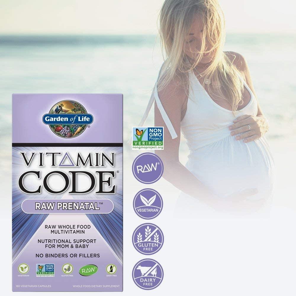 Vitamin Code Raw Prenatal 180 Caps [Pack of 3]