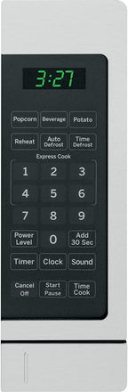 JES1072SHSS 0.7 Cu. Ft. Capacity Countertop Microwave Oven with Auto and Time Defrost, in  Steel