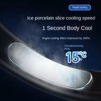 Portable Hanging Neck Fan USB Handheld Silent Small Electric Fan Multi-functional Leafless Mini With Lighting LED Digital Display