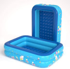 LIU Children's Inflatable Swimming Pool, Outdoor Outdoor Paddling Pool, Toy Ball Pool, Sand Pool, Bathtub (with Foot Pump)