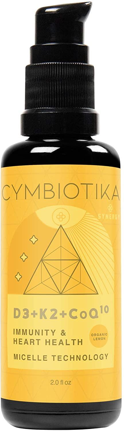 Cymbiotika - Ultimate Immune Defense Bundle - Synergy D3 K2 CoQ10, Shilajit, and 99.99% Coated Silver - Powerful Immunity Support - GMO-Free, Vegan, Keto