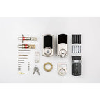 Premis Touchscreen Smart Lock Satin Nickel Single Cylinder Electronic Deadbolt Featuring SmartKey Security