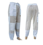 OZ ARMOUR Beekeeping Suit Jacket & Trouser Pant with 2 Veils Fencing & Round Brim Hat Ventilated 3 Layer Mesh Costume (3X-Large)
