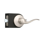 Tustin Satin Nickel PassaHall/Closet Door Lever Featuring Microban Antimicrobial Technology