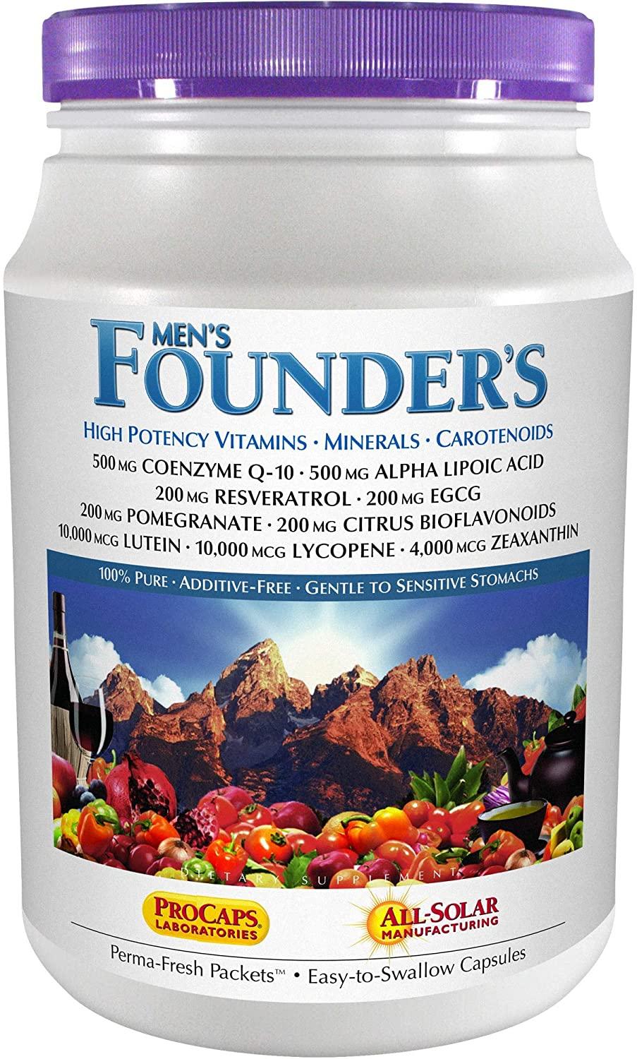 Andrew Lessman Multivitamin - Men's Founders 60 Packets – More Than 40 Nutrients Plus High Potencies of All Essential Vitamins, Minerals, Phytonutrients & Carotenoids. Easy-to-Swallow. No Additives