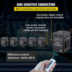 700W 2pcs LarCold Spark Firework Machine 6.6-9.8ft Adjustable StaEffect Rohs Approved Low Noise Smokeless for StaDJ Disco