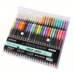 8/24/36/48/60/100pcsGelmushta Gel Pens Unique Colors (No Duplicates) Set For Adult Coloring Books Drawing With Case