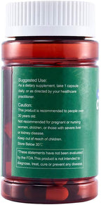 CAW Telomerase Activation Supplement | Anti-Aging Supplement | Nano Cycloastragenol 25mg 30capsules 3bottles