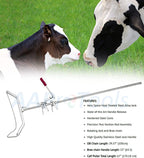 AAProTools Durable Baby Cow delivery Apparatus Calf Puller & (1pc) OB Handle, (1pc) Chain 30" Veterinary Instruments for Dairy Farm